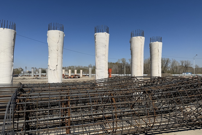 С 1 июня планируется закрыть проспект Сатпаева для продолжения строительства эстакады